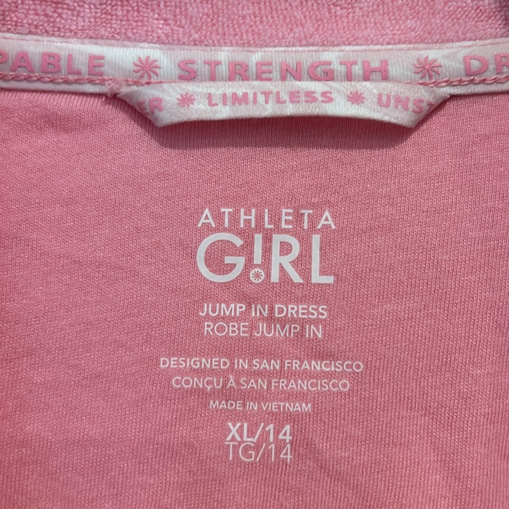 Athleta Girl pink swim coverup size xl - Picture 2 of 3